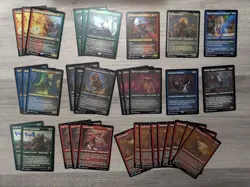 MTG Magic Set of 104 Baldur's Gate Etched Foil Cards CLB - Image 3