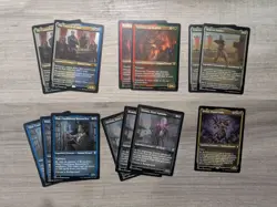 MTG Magic Set of 104 Baldur's Gate Etched Foil Cards CLB - Image 4