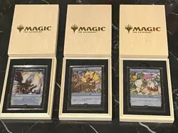 MTG Final Fantasy Stainless Token Complete Set Sephiroth Clue Tresure Japanese - Image 1