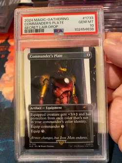 MTG Secret Lair Drop Commanders Plate PSA 10 - Image 1