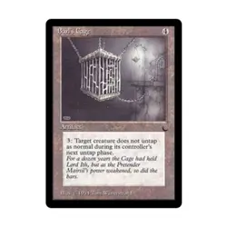 WOTC MtG The Dark Barl's Cage (R) EX - Image 1