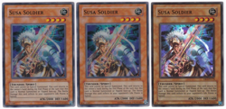 3x Susa Soldier - (DB2-EN178 - Unltd Ed - Super Rare) - LP - Yugioh - Image 1