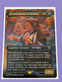 MTG: The Lord of the Rings: Elrond, Master of Healing Foil #0447 Rare - NM - Image 1