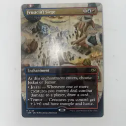 MTG Frostcliff Siege Borderless - Tarkir: Dragonstorm #385 - Image 1