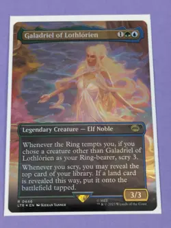 MTG: The Lord of the Rings: Galadriel of Lothlorien Foil #0446 Rare - NM - Image 1