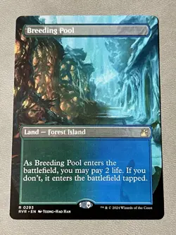 Breeding Pool #293 (Borderless) Ravnica Remastered Regular MTG NM - Image 1