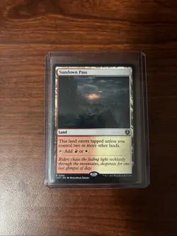 MTG Magic the Gathering Sundown Pass (286/612) Innistrad Remastered NM - Image 3