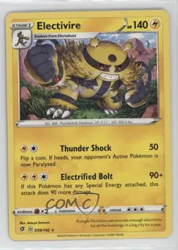 Electivire Pokemon Sword & Shield Rebel Clash #059 01wi - Image 1