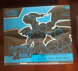 Pokemon Center Black Bolt and White Flare Pokemon Center Exclusive ETBs 2 ETBs - Image 2