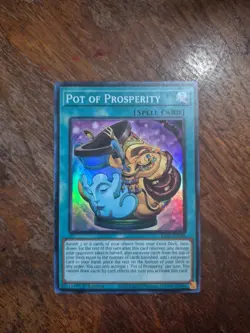 Yugioh Pot of Prosperity RA01-EN066 Super Rare 1st Ed NM - Image 1