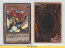 Zubaba Knight 1st Ed. YuGiOh Starter Deck 12: XYZ Symphony #YS12-EN004 READ 5e6 - Image 3