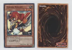 Zubaba Knight 1st Ed. YuGiOh Starter Deck 12: XYZ Symphony #YS12-EN004 0a1 - Image 3