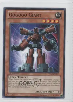 Gogogo Giant 1st Ed. YuGiOh Starter Deck 12: XYZ Symphony #YS12-EN007 0a1 - Image 1