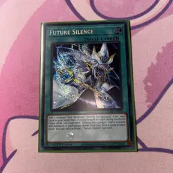 Yugioh! LP Future Silence - LEDE-EN054 - Secret Rare - 1st Edition NM - Image 1