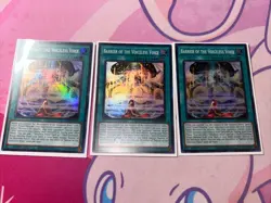 Yugioh 3x Barrier of the Voiceless Voice PHNI-EN067 Super Rare 1st - Image 1