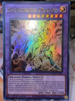 Secreterion Dragon DUAD-EN037 Duelist's Advance 1st Edition Yugioh! - Image 2