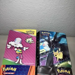 Pokemon Card Mini Binder Lot Celebi Pikachu Snorlax Eevee Lugia Lunala Solgaleo - Image 3