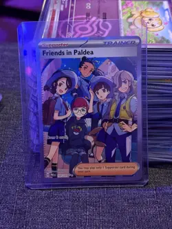 Pokemon TCG Prismatic Evolutions Friends in Paldea Ultra Rare Card 137/131 - Image 1