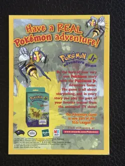 MASTER THE GAME POKEMON PROMO CARD NEAR MINT 1999 - Image 5