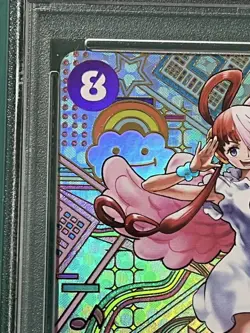 PSA10 One Piece Card Game Uta sp Parallel Japanese Trading Card - Image 2