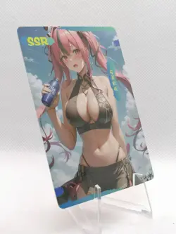 Bremerton - Azur Lane - Pink Beauties - SSR-005 - Bikini - ACG Card - Image 3