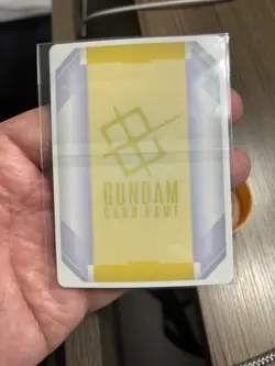 SDCC 2025 PROMO HOLO GUNDAM Card Game Ex Resource NM+ - Image 2