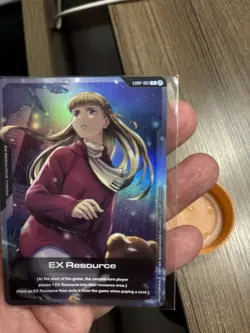 SDCC 2025 PROMO HOLO GUNDAM Card Game Ex Resource NM+ - Image 3