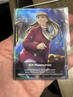 SDCC 2025 PROMO HOLO GUNDAM Card Game Ex Resource NM+ - Image 5