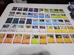 Pokemon Destined Rivals 50 Card Lot - 2 EX, 15 Foils, No Dups - Buy 2 Get 1 ! L8 - Image 1