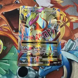 Pokemon TCG XY Evolutions Mega Pidgeot EX 105/108 Full Art Ultra Rare Holo Card - Image 1