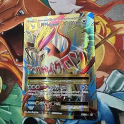 Pokemon TCG XY Evolutions Mega Pidgeot EX 105/108 Full Art Ultra Rare Holo Card - Image 2