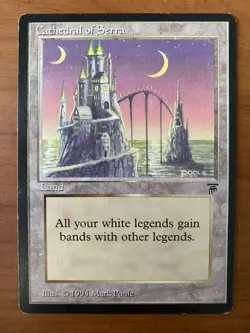 MTG Magic The Gathering Cathedral of Serra 1994 Mark Poole English - Image 1
