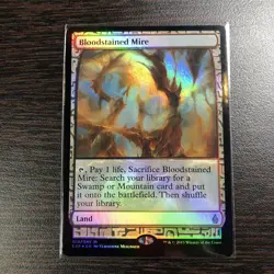 MTG Magic The Gathering Bloodstained Mire 018/045 English - Image 1