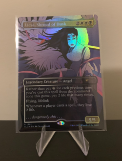 Liesa, Shroud of Dusk Borderless Foil - NM - MTG Magic - Image 1