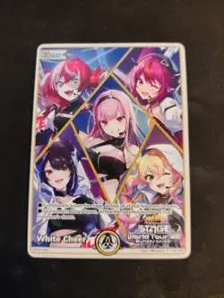 Anime Expo AX 2025 Hololive Official Card Game Promo White Cheer World Tour - Image 1