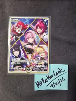Anime Expo AX 2025 Hololive Official Card Game Promo White Cheer World Tour - Image 1