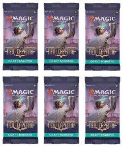 6 Packs MTG Draft Booster Pack Lot MTG Streets of New Capenna - Image 2