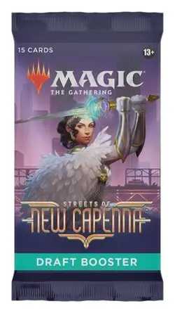 Magic: the Gathering Draft Booster Pack Lot MTG Streets of New Capenna Individua - Image 1