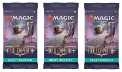 3 Packs Magic: the Gathering Draft Booster Pack Lot MTG Streets of New Capenna - Image 1