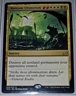 MTG - Ruinous Ultimatum - Ikoria: Lair of Behemoths Regular 204/274 Magic - NM - Image 1