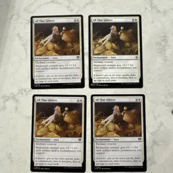 Magic the Gathering MTG All That Glitters Play Set Of 4 - Image 1