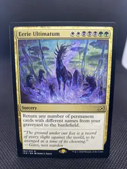 1x Eerie Ultimatum - Ikoria: Lair Of Behemoths - MTG - Pack Fresh - Image 1