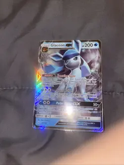 Pokemon Glaceon GX Ultra Rare S&M Ultra Prism 39/156 NM - Image 1