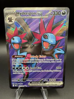 Hydreigon ex 161/086 Pokemon TCG White Flare Full Art Ultra Rare Pokemon - NM - Image 1