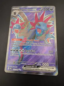 Hydreigon ex 161/086 Pokemon TCG White Flare Full Art Ultra Rare Pokemon - NM - Image 4