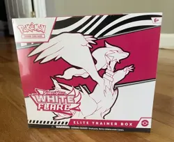 White Flare Elite Trainer Box ETB Pokemon Scarlet and Violet Sealed/Ships Fast!- - Image 1
