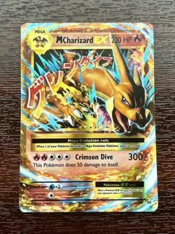 2016 Pokemon XY Evolutions M Charizard EX 13/108 Ultra Rare - Image 1