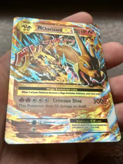 2016 Pokemon XY Evolutions M Charizard EX 13/108 Ultra Rare - Image 3