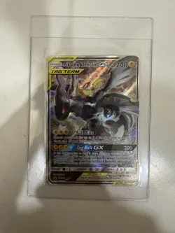 Pikachu & Zekrom Tag Team GX SM168 Alternate Full Art Holo Promo Pokemon Card - Image 1