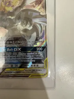 Pikachu & Zekrom Tag Team GX SM168 Alternate Full Art Holo Promo Pokemon Card - Image 3